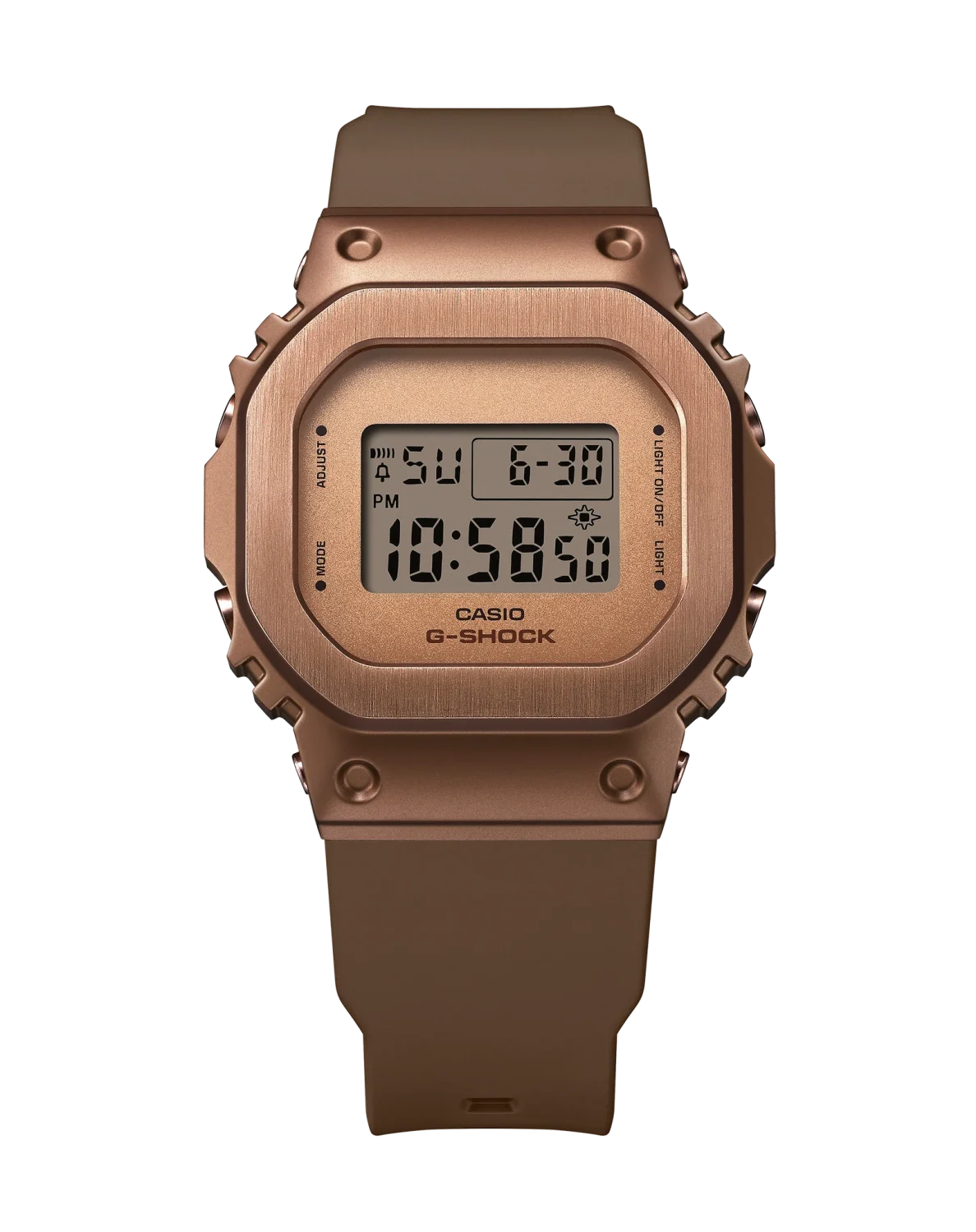 Womens's Casio G-Shock GMS5600BR-5 Steel Bronze Digital Watch - GM-S5600BR-5