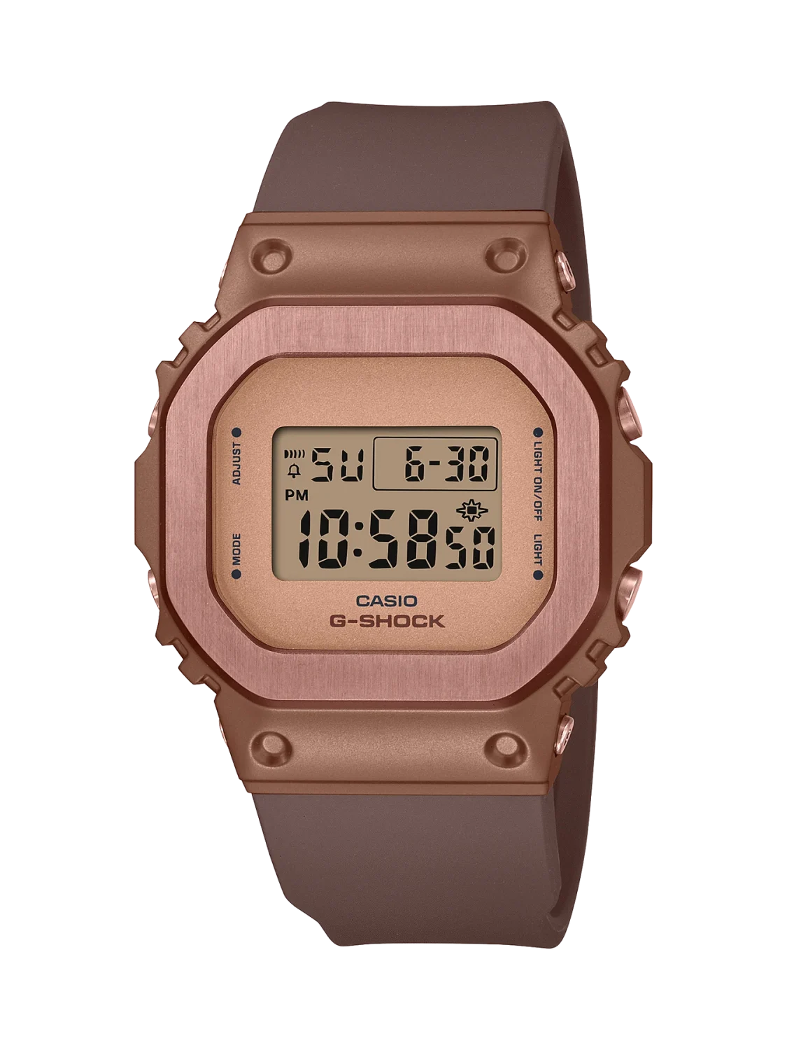 Womens's Casio G-Shock GMS5600BR-5 Steel Bronze Digital Watch - GM-S5600BR-5