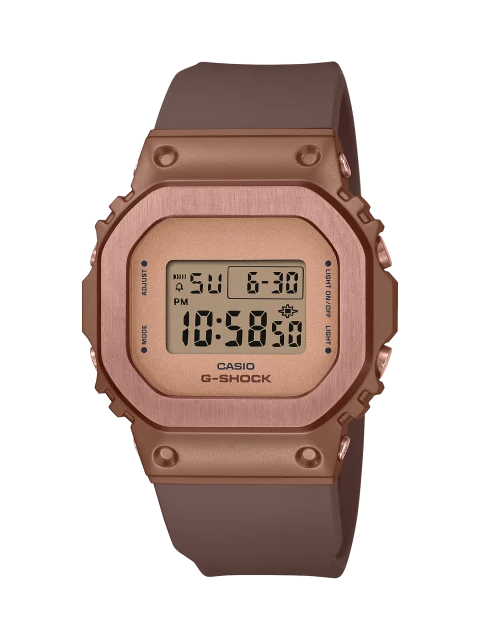 Womens's Casio G-Shock GMS5600BR-5 Steel Bronze Digital Watch - GM-S5600BR-5