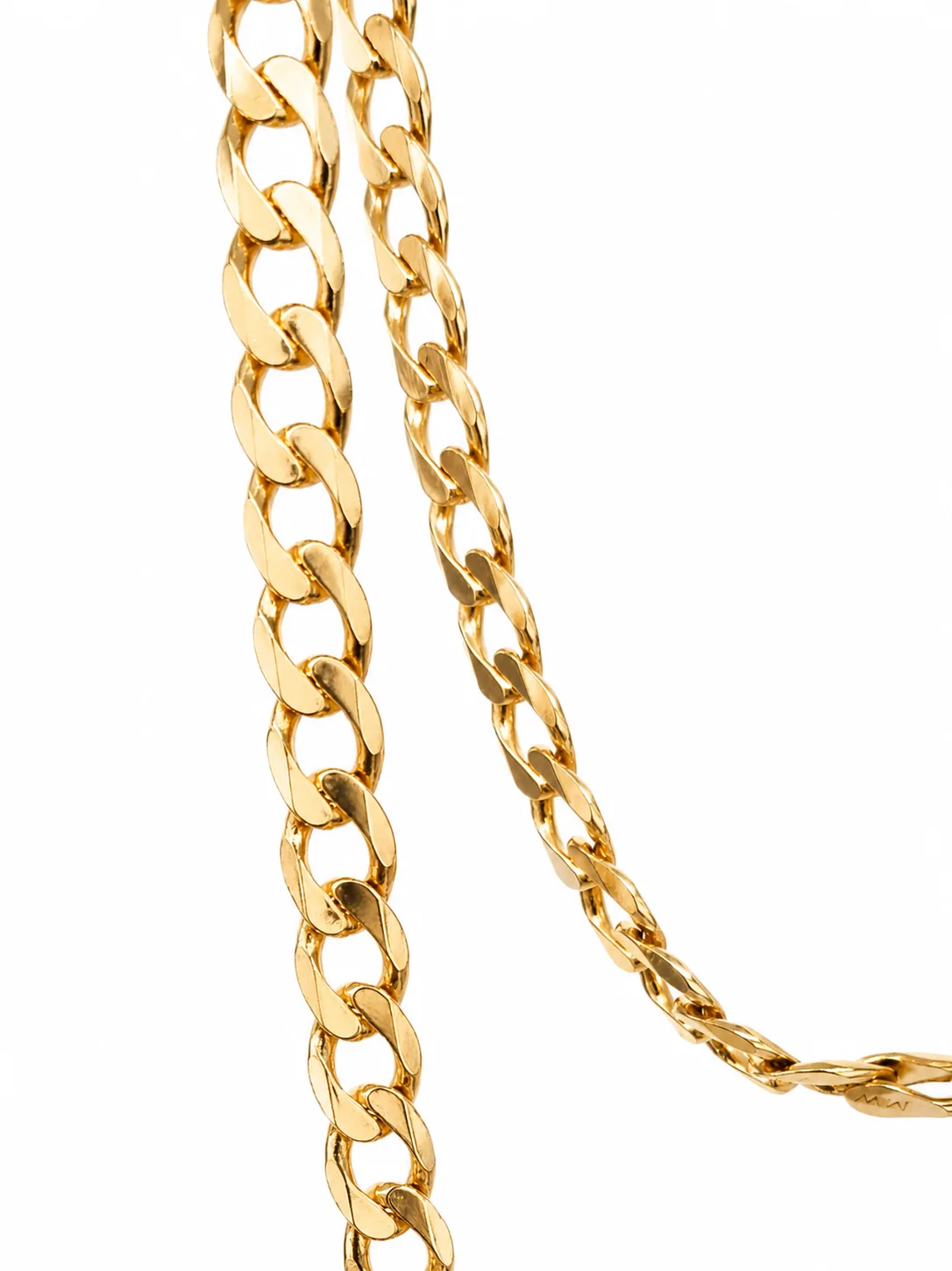9ct Yellow Gold Flat Bevelled Diamond-Cut Curb Link Chain 150 Gauge – 5.70mm x 55cm | Made in New Zealand - 9YFBSCD150-55