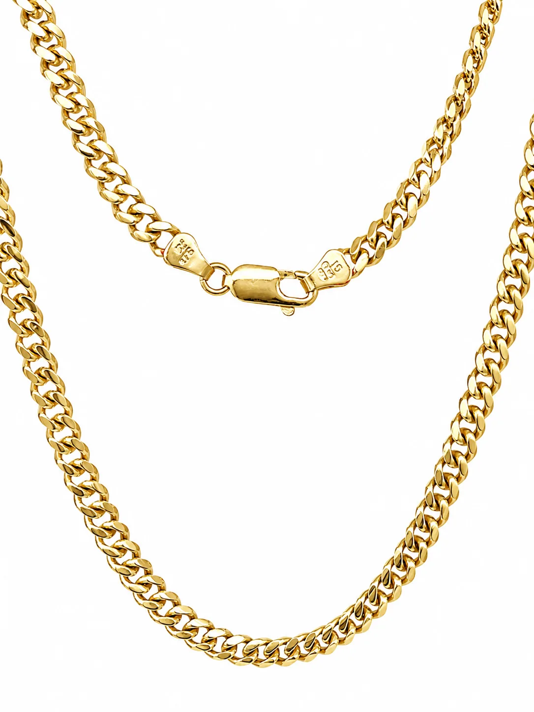 9ct Yellow Gold Solid Cuban Link Chain – 60cm | 26g | 4.15mm - 5MC9Y03560