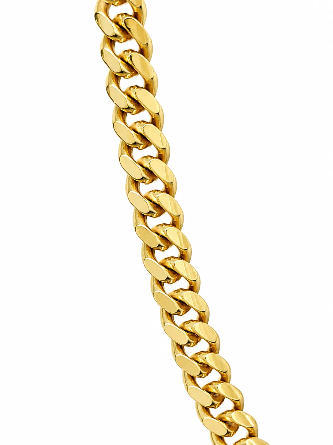 9ct Yellow Gold Solid Cuban Link Chain – 60cm | 26g | 4.15mm - 5MC9Y03560