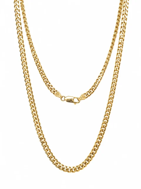 9ct Yellow Gold Solid Cuban Link Chain – 60cm | 26g | 4.15mm - 5MC9Y03560