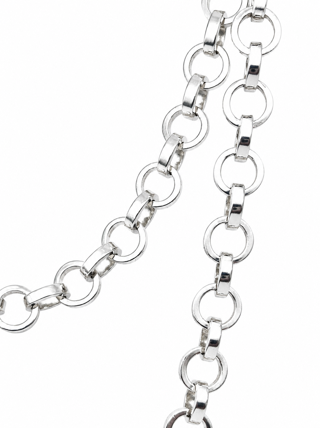 Sterling Silver Solid Square Round Link Chain – 9mm - CYBA222 Sterling Silver Chains Sterling Silver Solid Square Round Link Chain – 9mm - CYBA222 Sterling Silver Chains