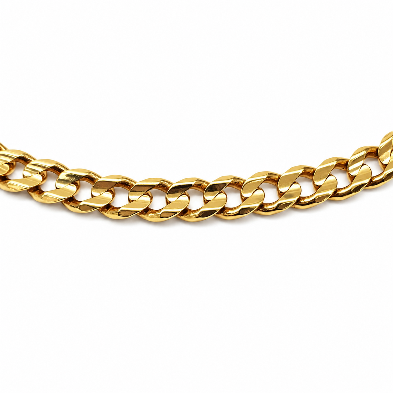9ct Yellow Gold Solid Concave Curb Link Chain – 55cm | 30g | Made in New Zealand Sterling Silver Chains 9ct Yellow Gold Solid Concave Curb Link Chain – 55cm | 30g | Made in New Zealand Sterling Silver Chains