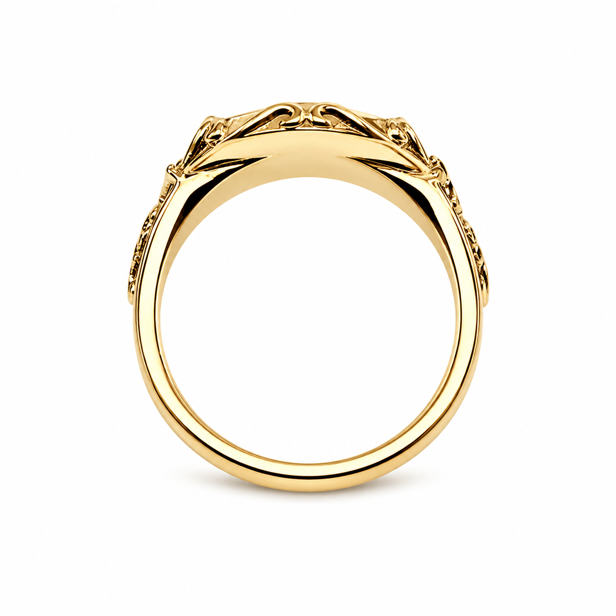 9ct Yellow Gold Fancy Round Signet Ring – Solid NZ Made – 7.50g - 9R0134 Sterling Silver Chains 9ct Yellow Gold Fancy Round Signet Ring – Solid NZ Made – 7.50g - 9R0134 Sterling Silver Chains