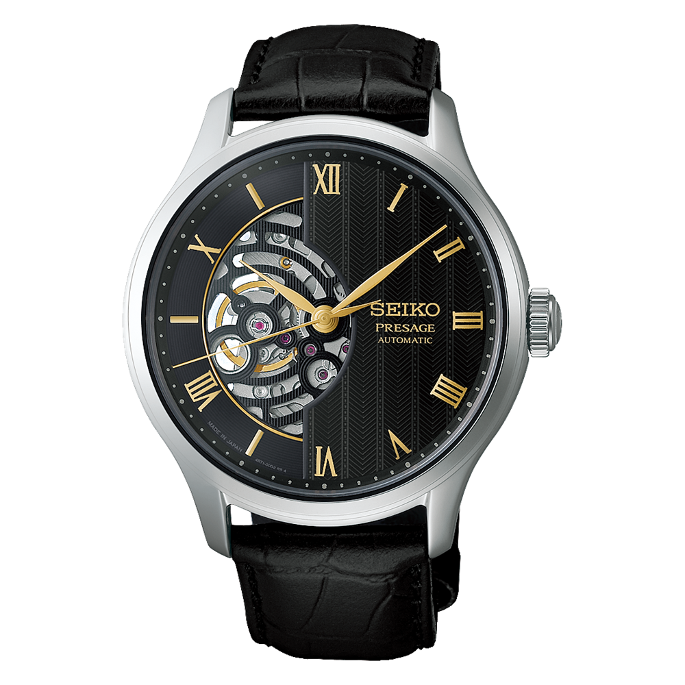 Seiko Presage Japanese Garden Automatic Men's Watch HCB008J Greenstone?Jewellery Seiko Presage Japanese Garden Automatic Men's Watch HCB008J Greenstone?Jewellery