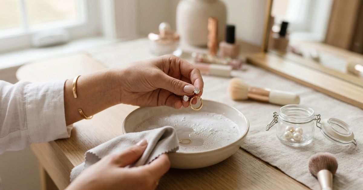 How to Clean Earrings at Home