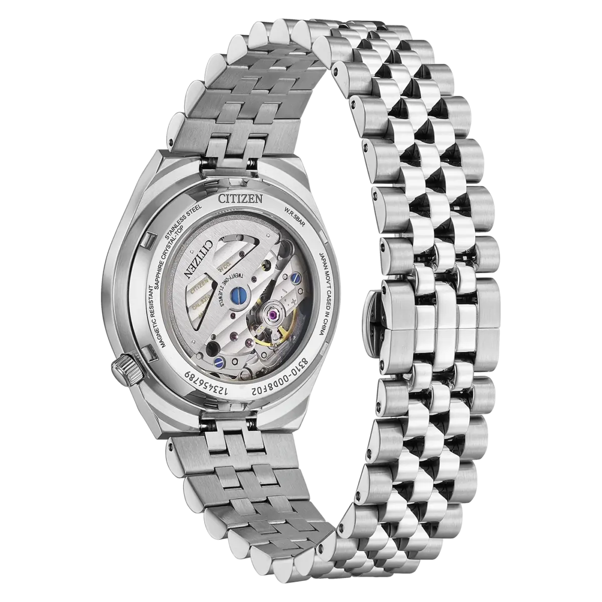Citizen TSUYOSA 60 Automatic Unisex Watch – Green Dial 37mm NK0030-51X
