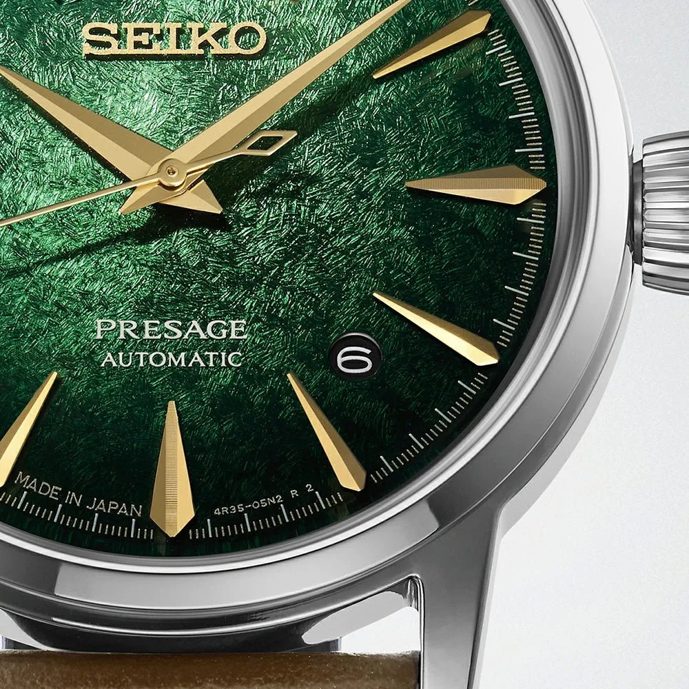 Seiko Presage Cocktail Time HCB002J1 Men's Green Automatic Watch