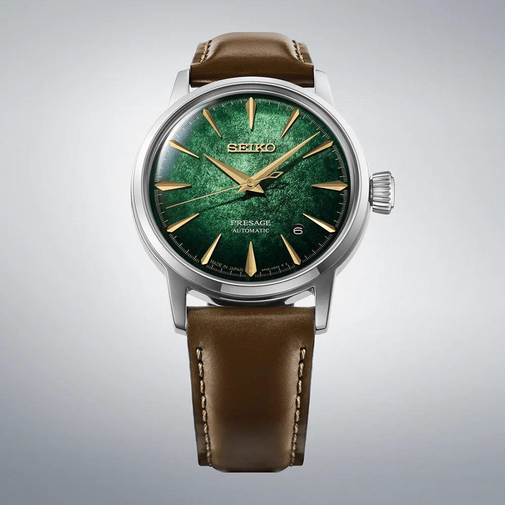 Seiko Presage Cocktail Time HCB002J1 Men's Green Automatic Watch