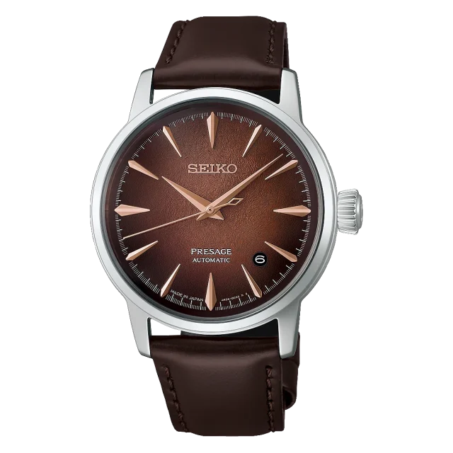 Seiko Presage Cocktail Time HCB003J1 Men's Automatic Watch – Whiskey Mist