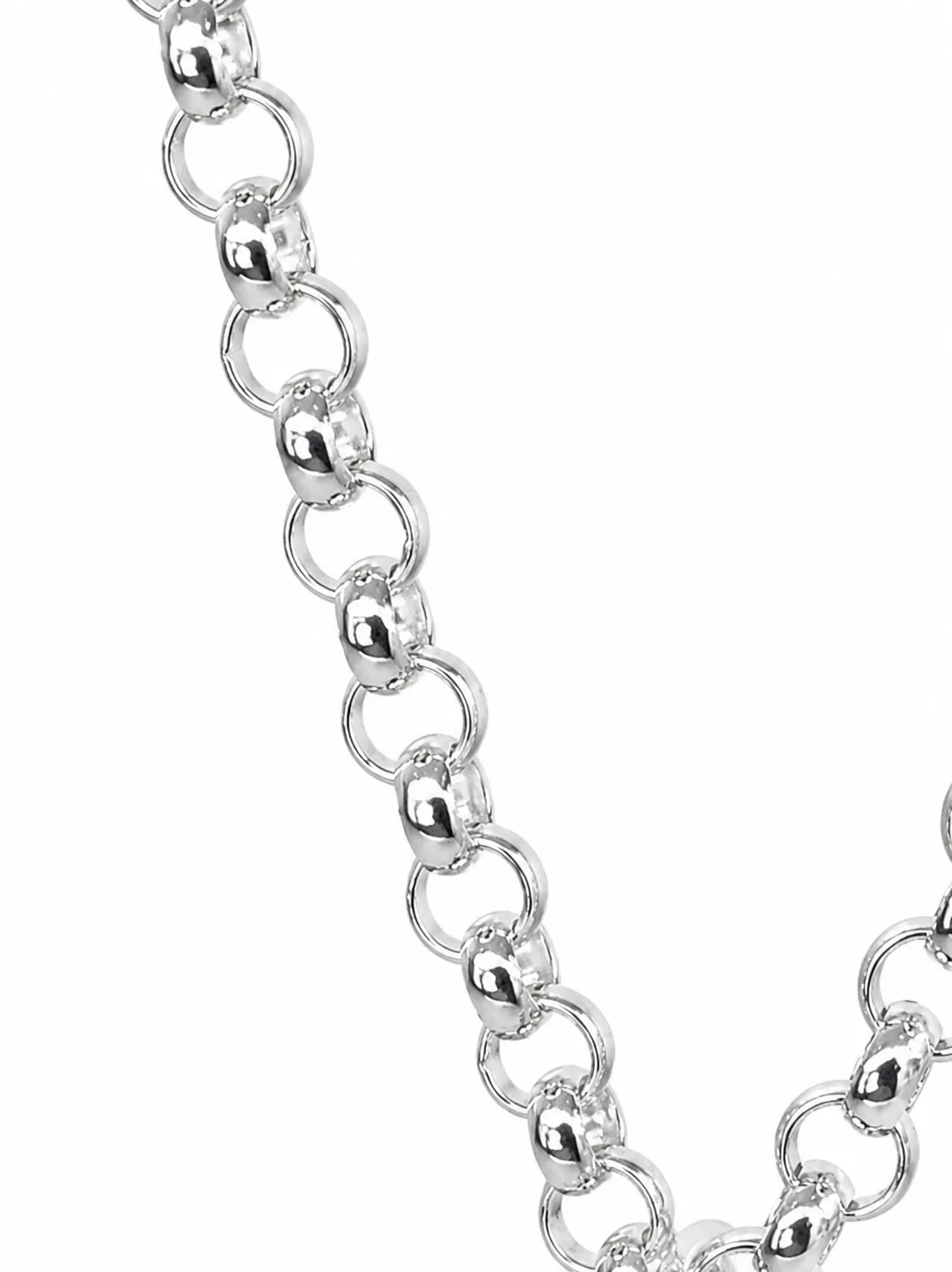 Sterling Silver B3 Solid Round Belcher T-Bar Necklace 55cm – 27.60g | NZ Made