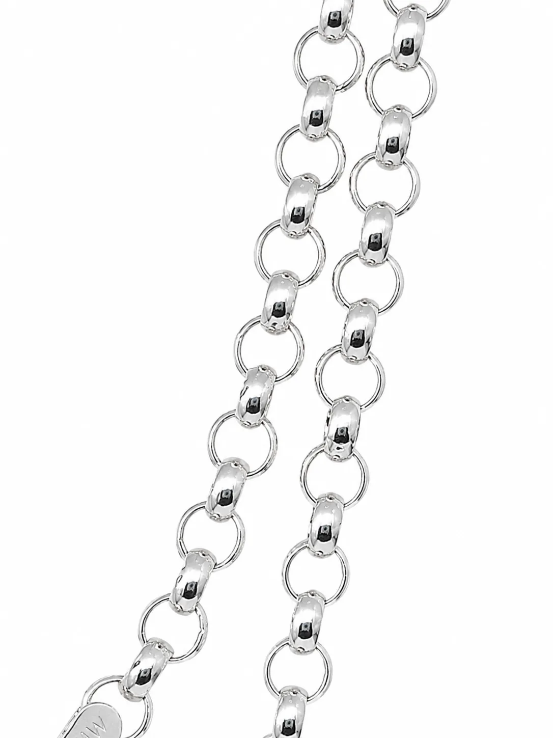 Sterling Silver B3 Solid Round Belcher T-Bar Necklace 55cm – 27.60g | NZ Made