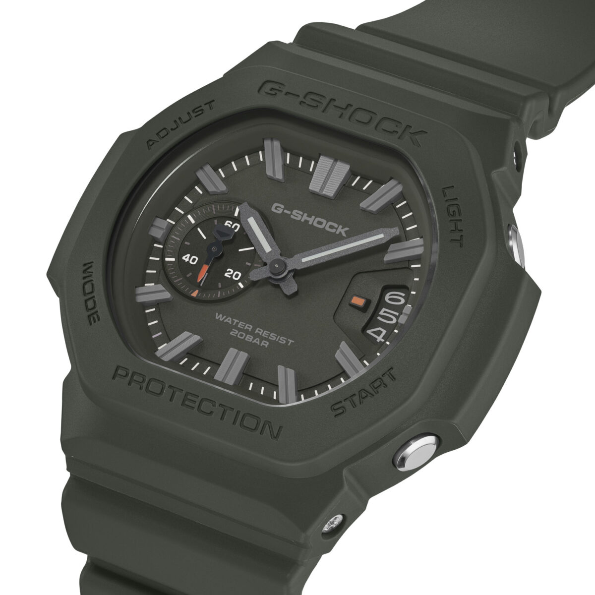 Casio G-SHOCK GAC-2500-3A Men's Dark Green Analogue Watch – 200M Water Resistant