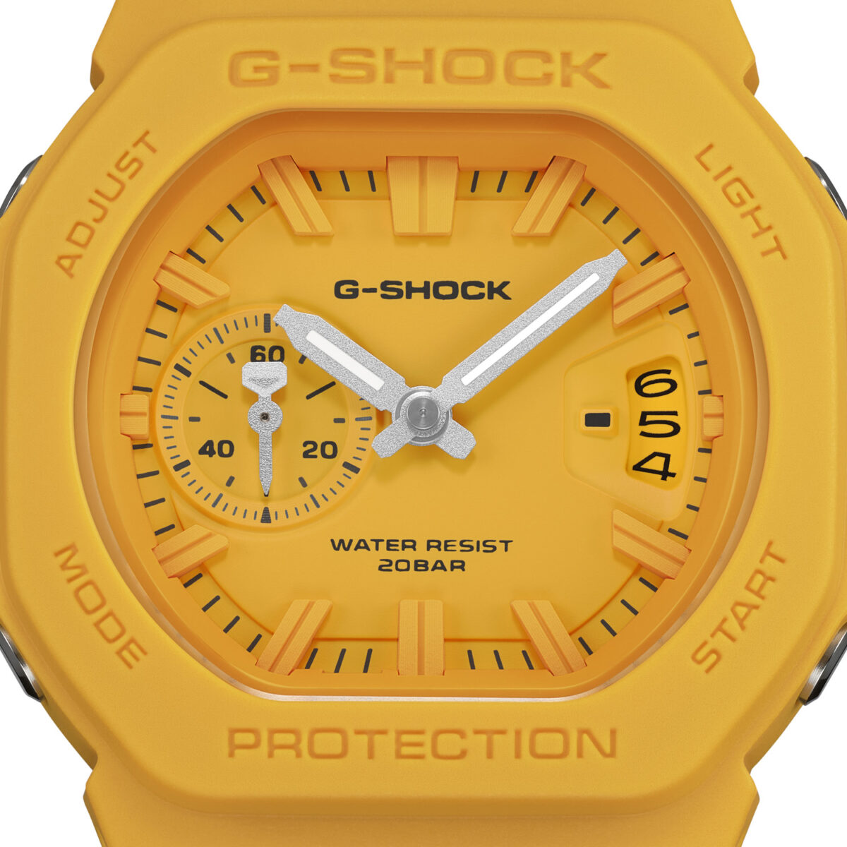 Casio G-SHOCK GAC-2500-9A Men's Yellow Analogue Watch – 200M Water Resistant