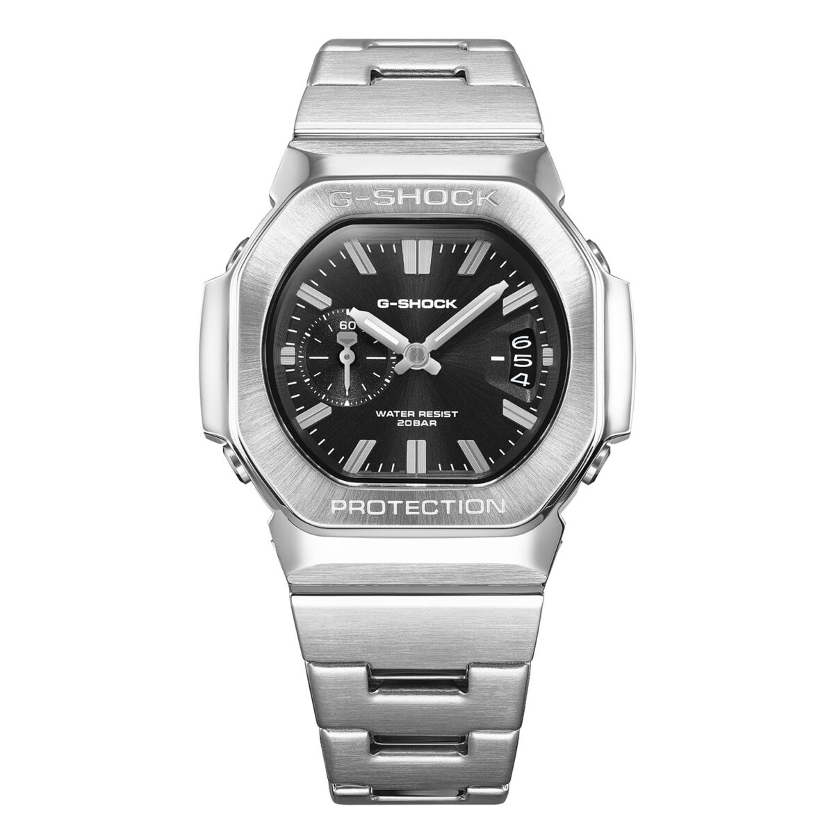 Casio G-SHOCK GMC-2500D-1A Men's Stainless Steel Analogue Watch – Black Dial