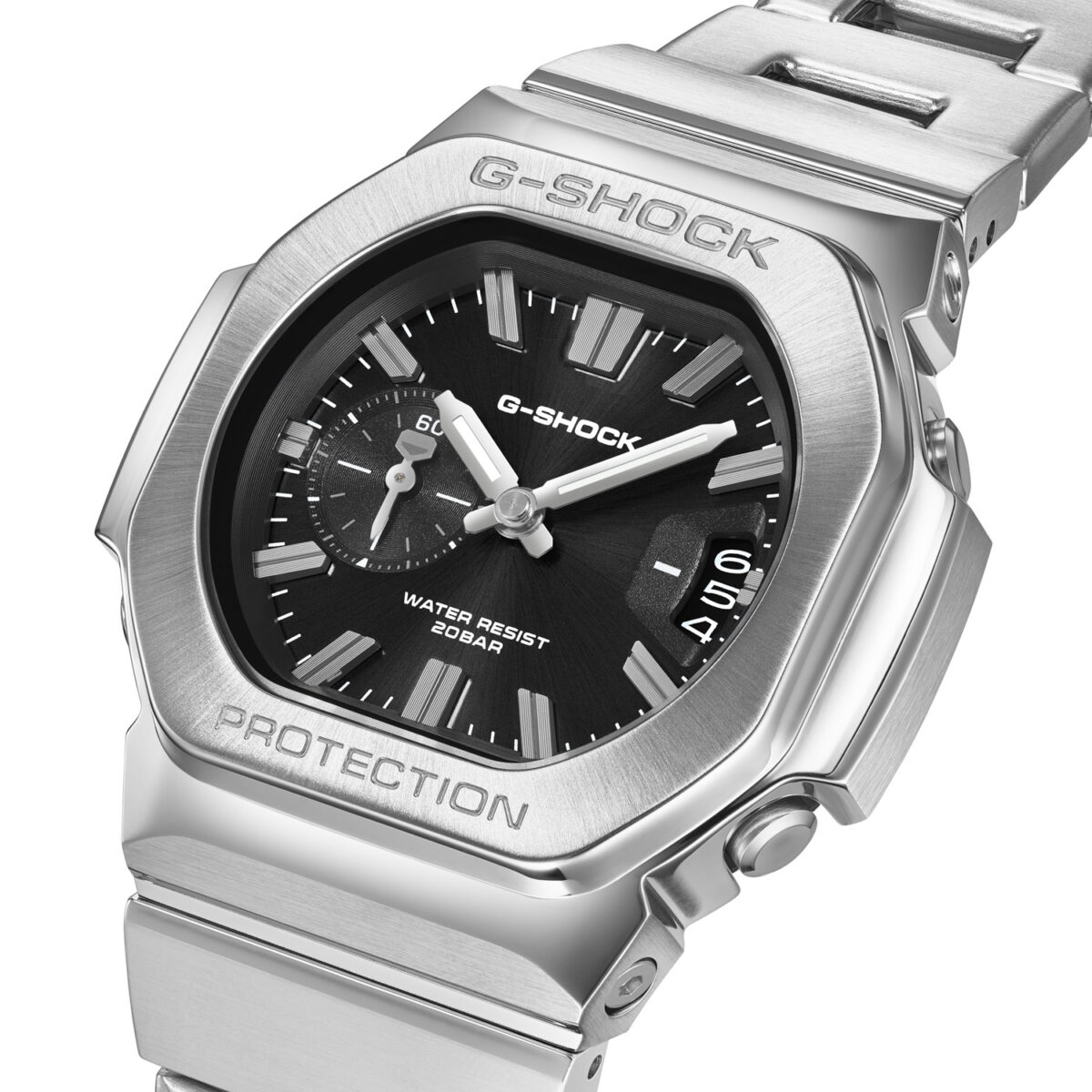 Casio G-SHOCK GMC-2500D-1A Men's Stainless Steel Analogue Watch – Black Dial