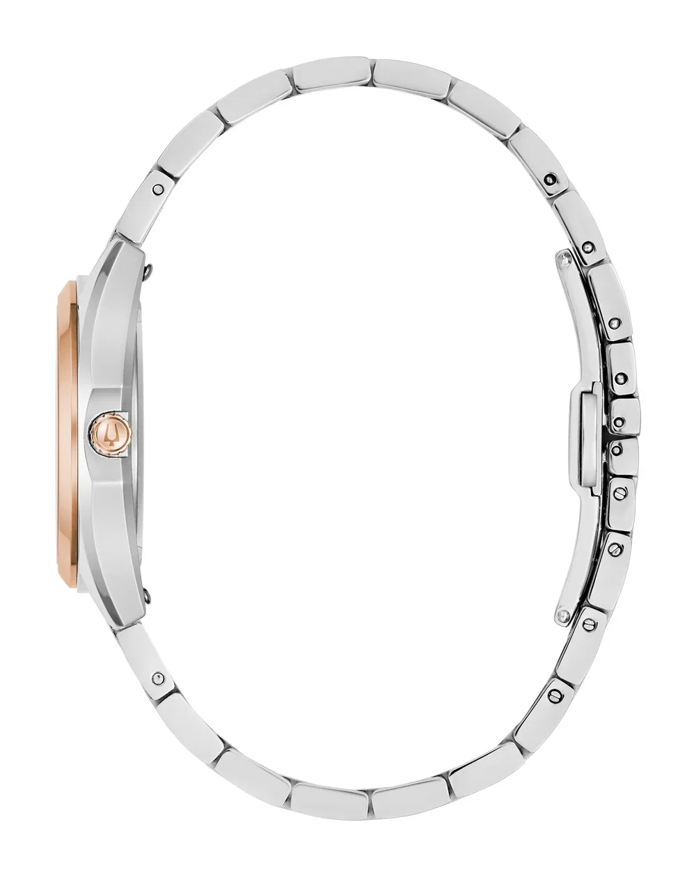 Bulova Ladies Surveyor Two-Tone Quartz Watch – 98L337