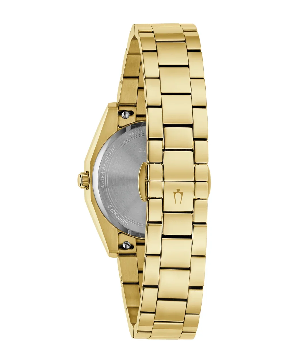 Bulova Surveyor Ladies Gold-Tone Watch – 97L206