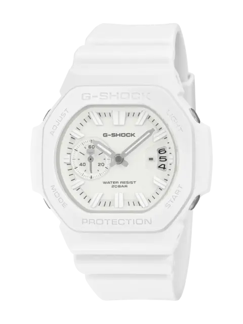 Casio G-SHOCK GAC-2500-7A Men's White Analogue Watch – 200M Water Resistant