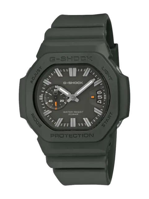 Casio G-SHOCK GAC-2500-3A Men's Dark Green Analogue Watch – 200M Water Resistant