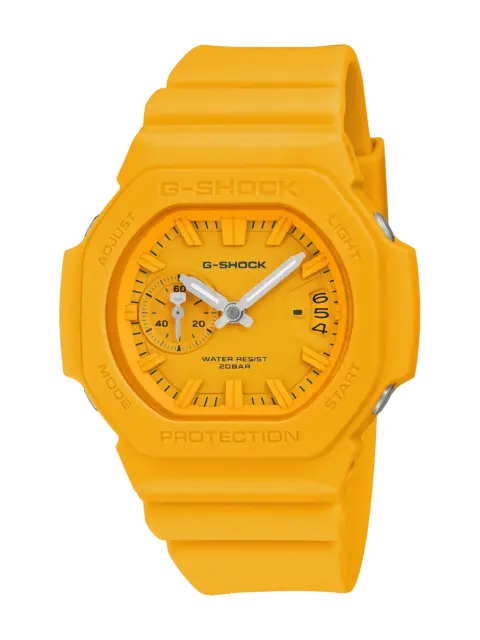 Casio G-SHOCK GAC-2500-9A Men's Yellow Analogue Watch – 200M Water Resistant