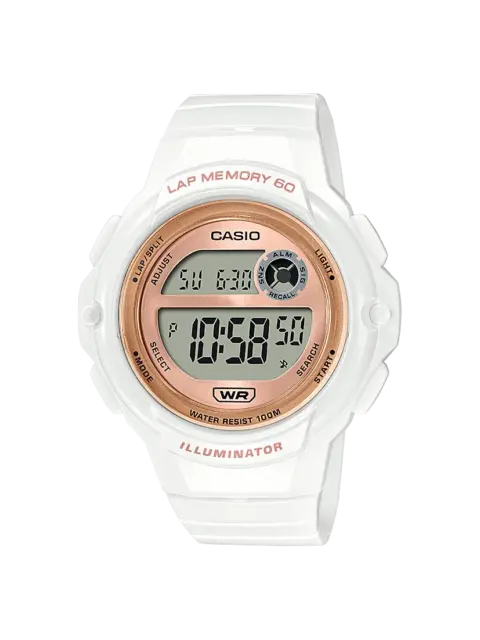 Casio LWS1200H-7A2 Digital Sports Watch – 60 Lap Memory, 100M Water Resistant – 2 Year Warranty