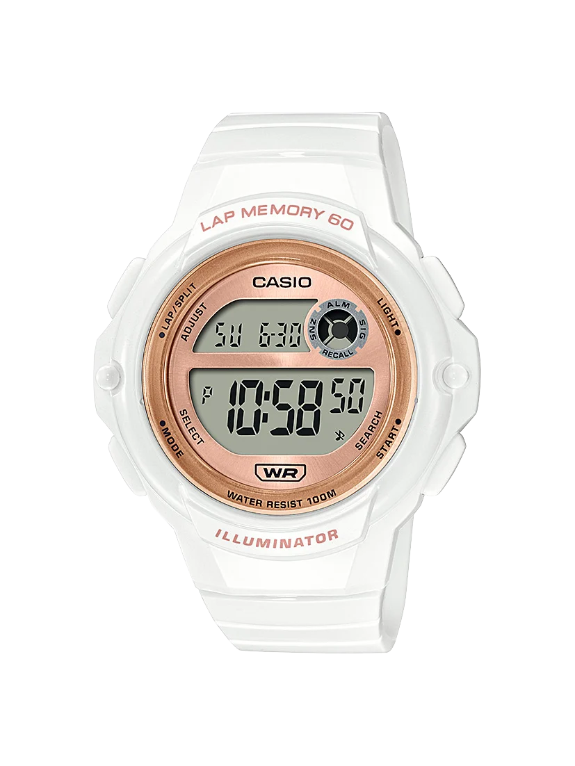 Casio LWS1200H-7A2 Digital Sports Watch – 60 Lap Memory, 100M Water Resistant – 2 Year Warranty
