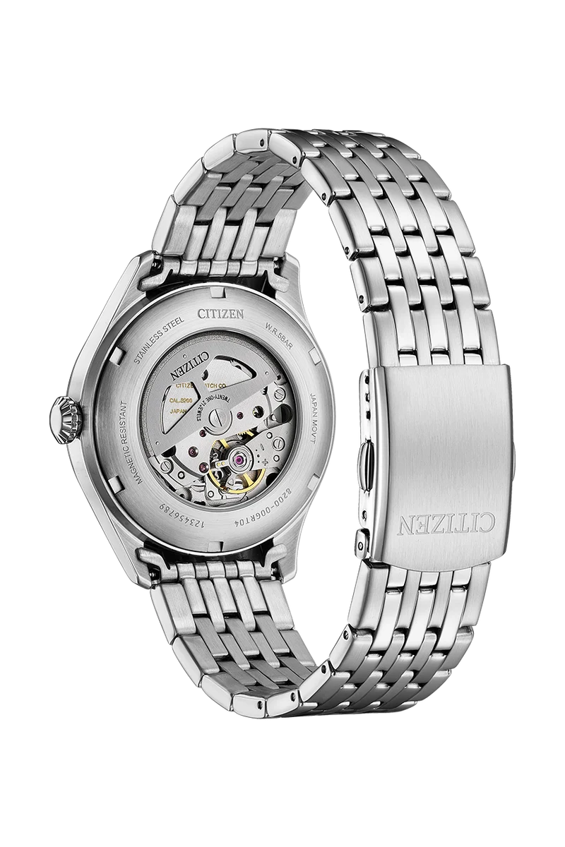 Citizen NH8410-59E Automatic Black Dial Stainless Steel Men's Watch