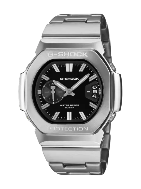 Casio G-SHOCK GMC-2500D-1A Men's Stainless Steel Analogue Watch – Black Dial