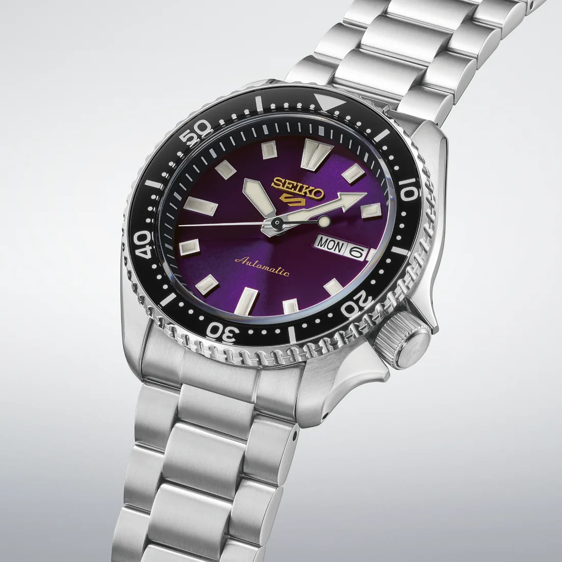 Seiko 5 Sports SKX HDB003K1 145th Anniversary Limited Edition Automatic Men's Watch – Edo Purple Dial