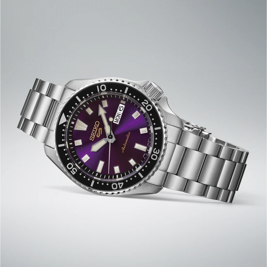 Seiko 5 Sports SKX HDB003K1 145th Anniversary Limited Edition Automatic Men's Watch – Edo Purple Dial