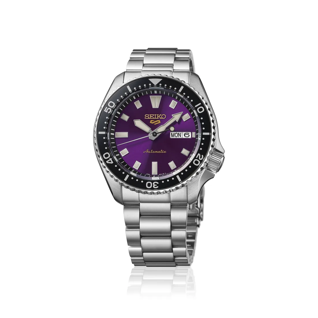 Seiko 5 Sports SKX HDB003K1 145th Anniversary Limited Edition Automatic Men's Watch – Edo Purple Dial