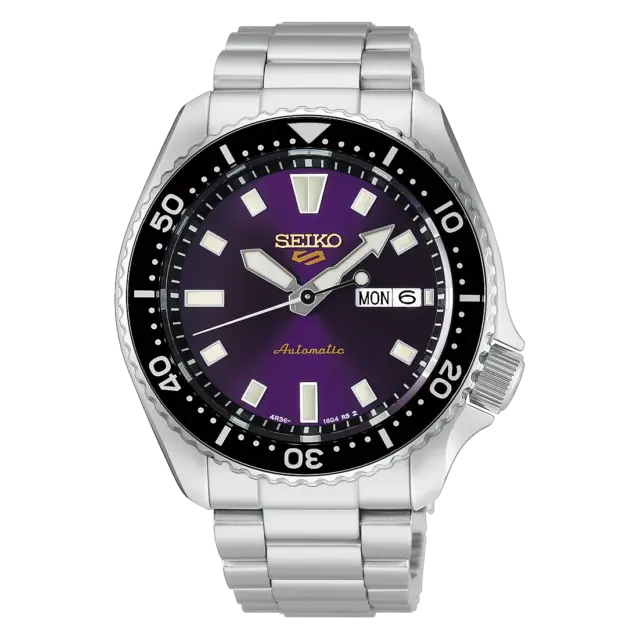 Seiko 5 Sports SKX HDB003K1 145th Anniversary Limited Edition Automatic Men's Watch – Edo Purple Dial