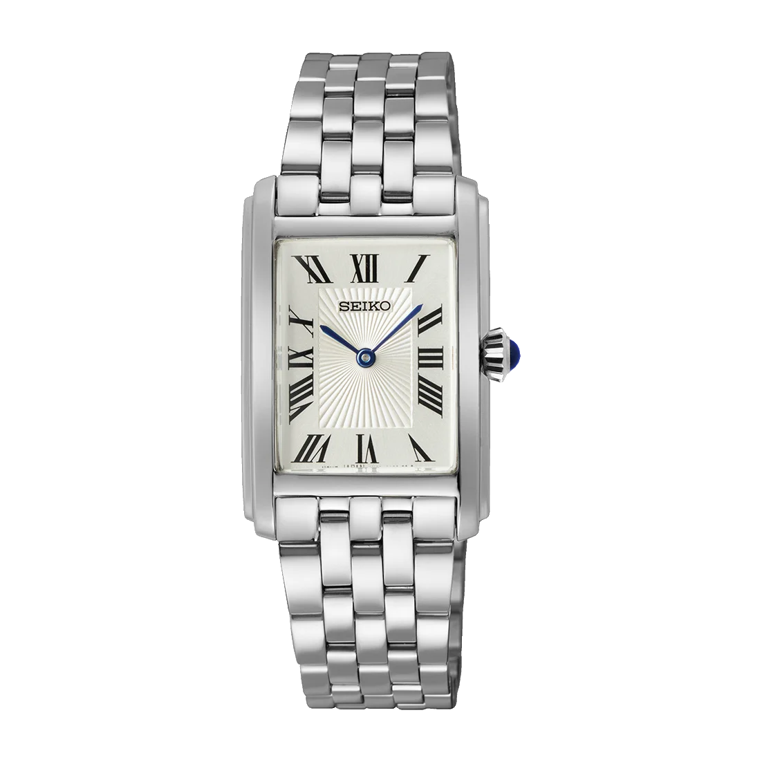 Seiko Discover More Ladies Quartz Watch – Stainless Steel Case & Bracelet, Hardlex Crystal, 50M Water Resistant – SWR083P1