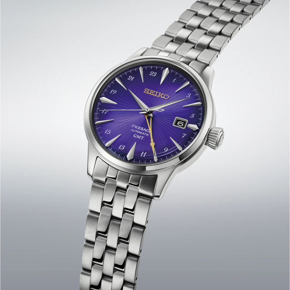 Seiko Presage Cocktail Time GMT 145th Anniversary Limited Edition Automatic Men's Watch – HCB006J1