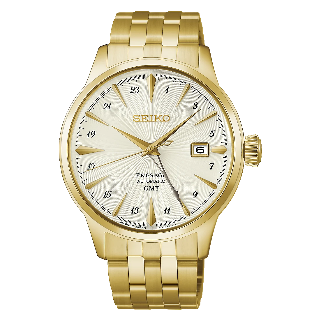 Seiko Presage Cocktail Time GMT Automatic Men's Watch – HCB004J1