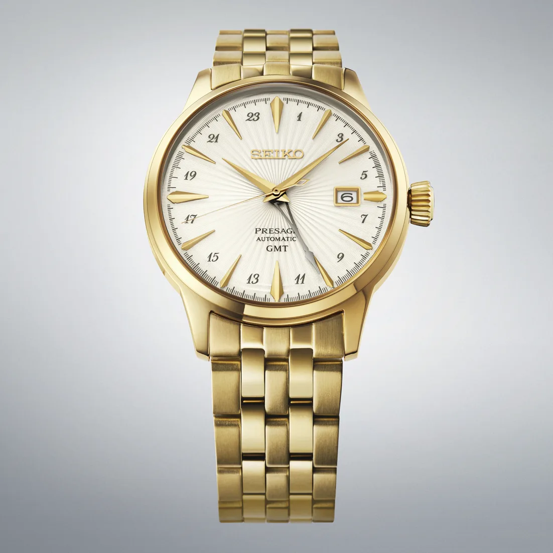 Seiko Presage Cocktail Time GMT Automatic Men's Watch – HCB004J1