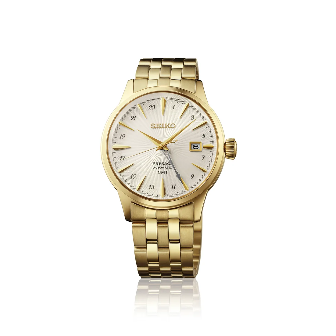Seiko Presage Cocktail Time GMT Automatic Men's Watch – HCB004J1