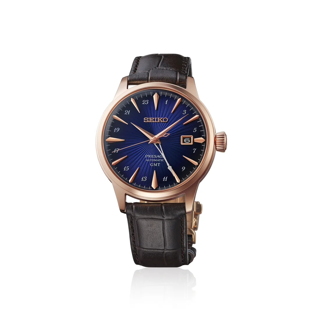 Seiko Presage Cocktail Time GMT Automatic Men's Watch – HCB005J1
