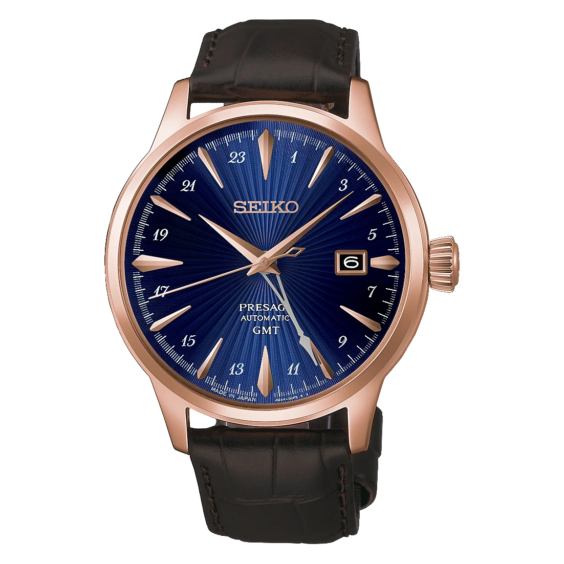 Seiko Presage Cocktail Time GMT Automatic Men's Watch – HCB005J1