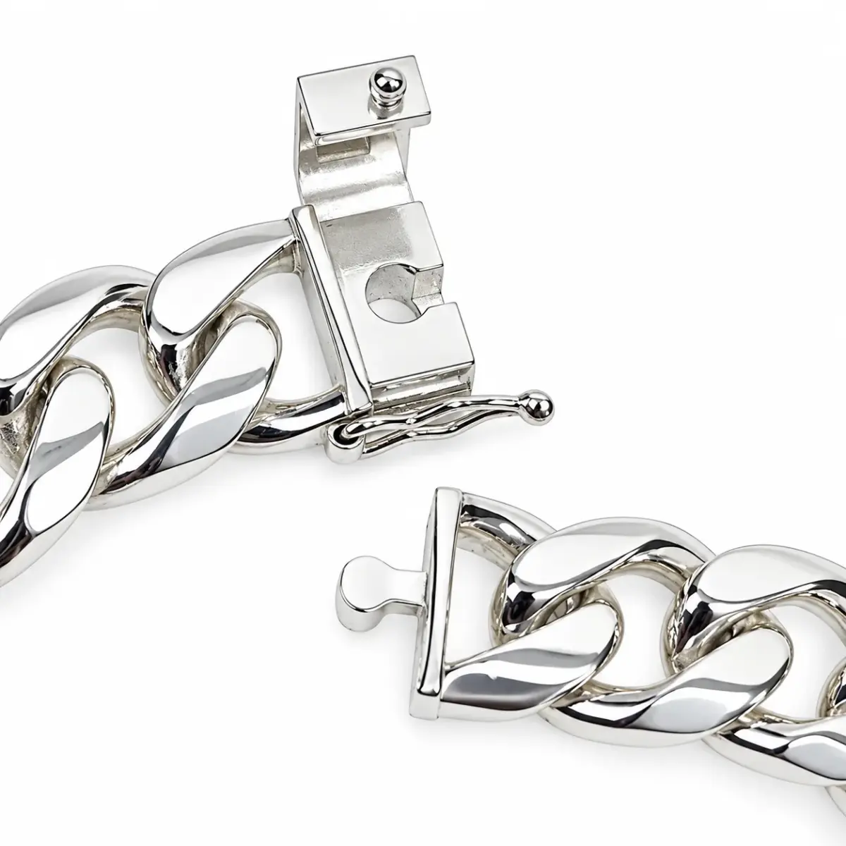Sterling Silver Solid Curb Link Bracelet 20cm – 83g | BLX Clasp | NZ Made | SSBSCD400BL
