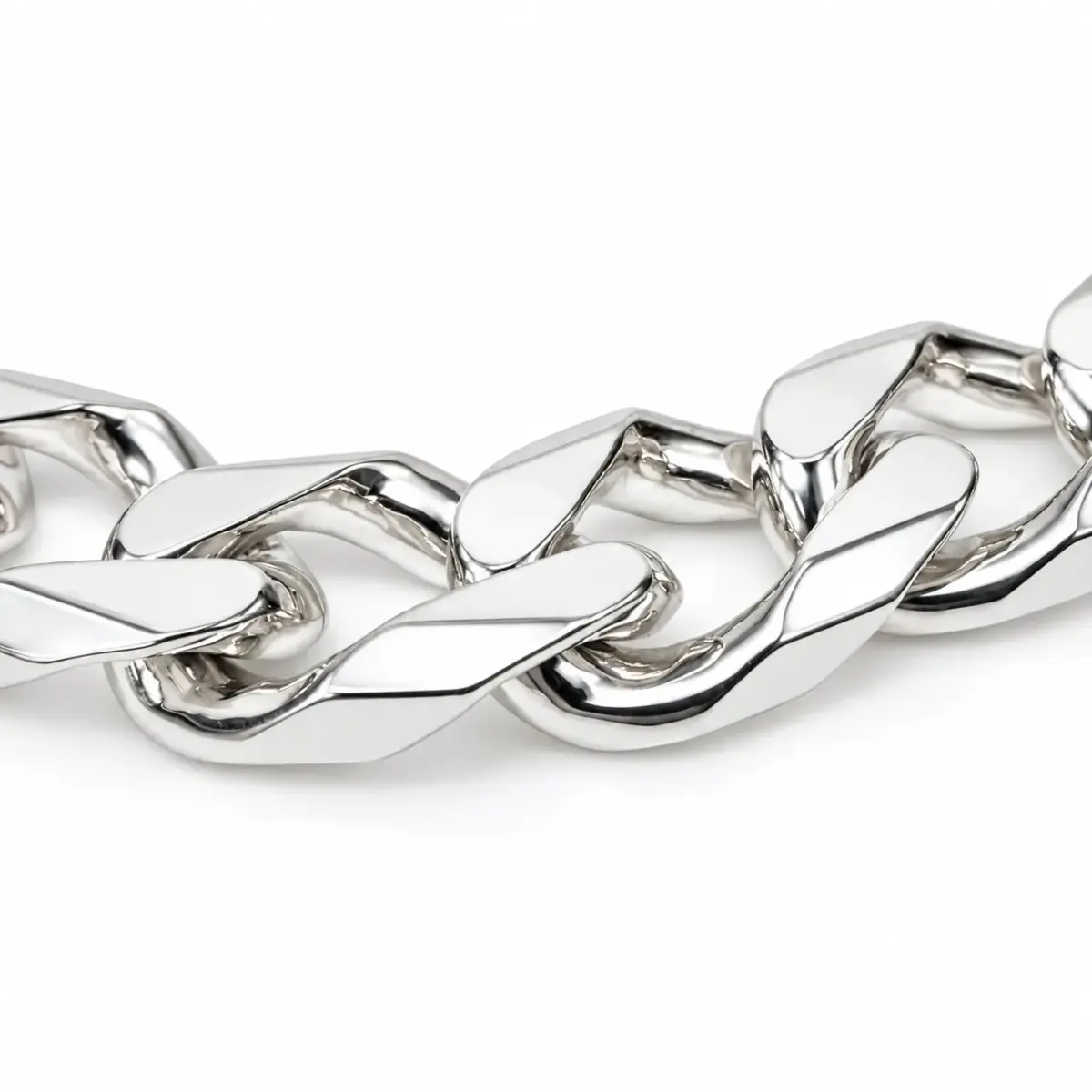 Sterling Silver Solid Curb Link Bracelet – 21cm | 10.20mm Wide | 40g | Box Clasp | Made in New Zealand - SSB16